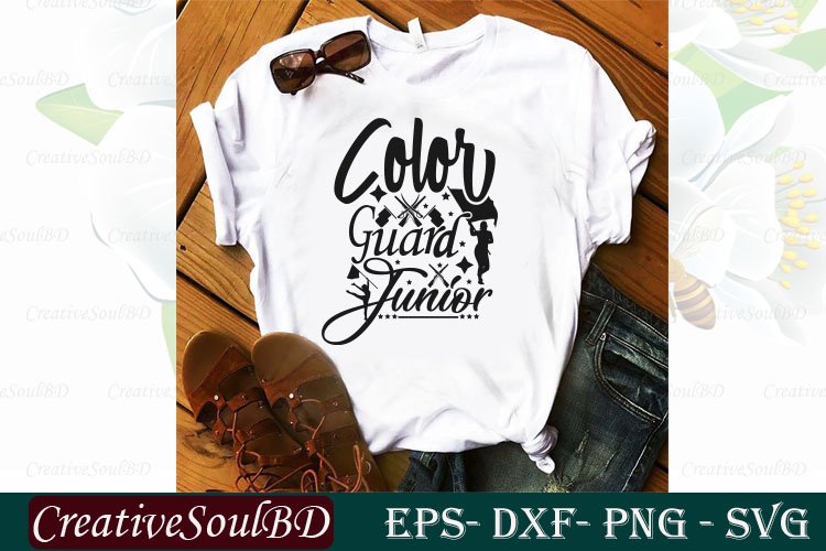 Color Guard Bundle SVG Cut File, Live Love Color Guard Svg 2