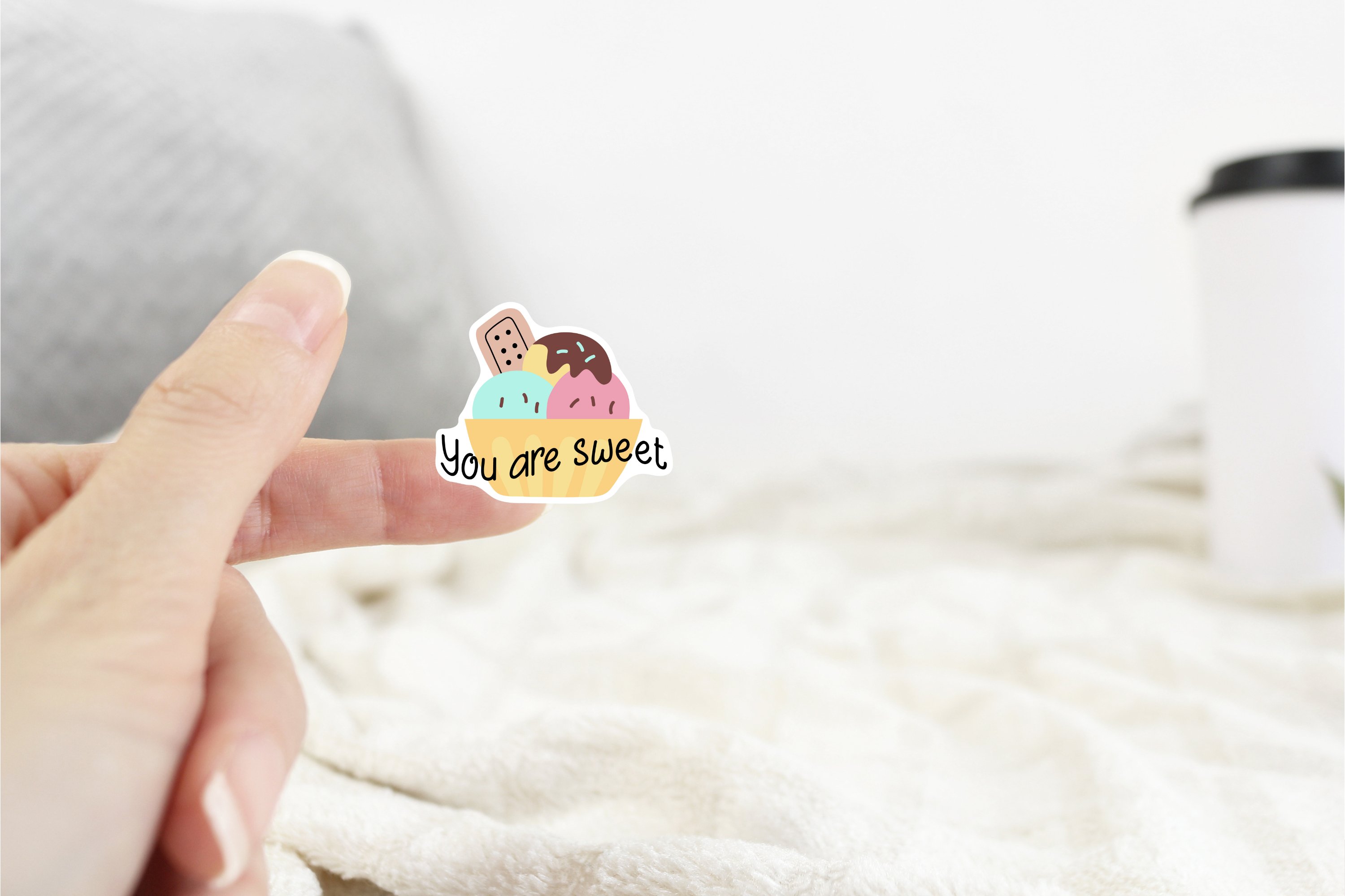 Ice Cream Stickers PNG | Printable Stickers Cricut Design 3