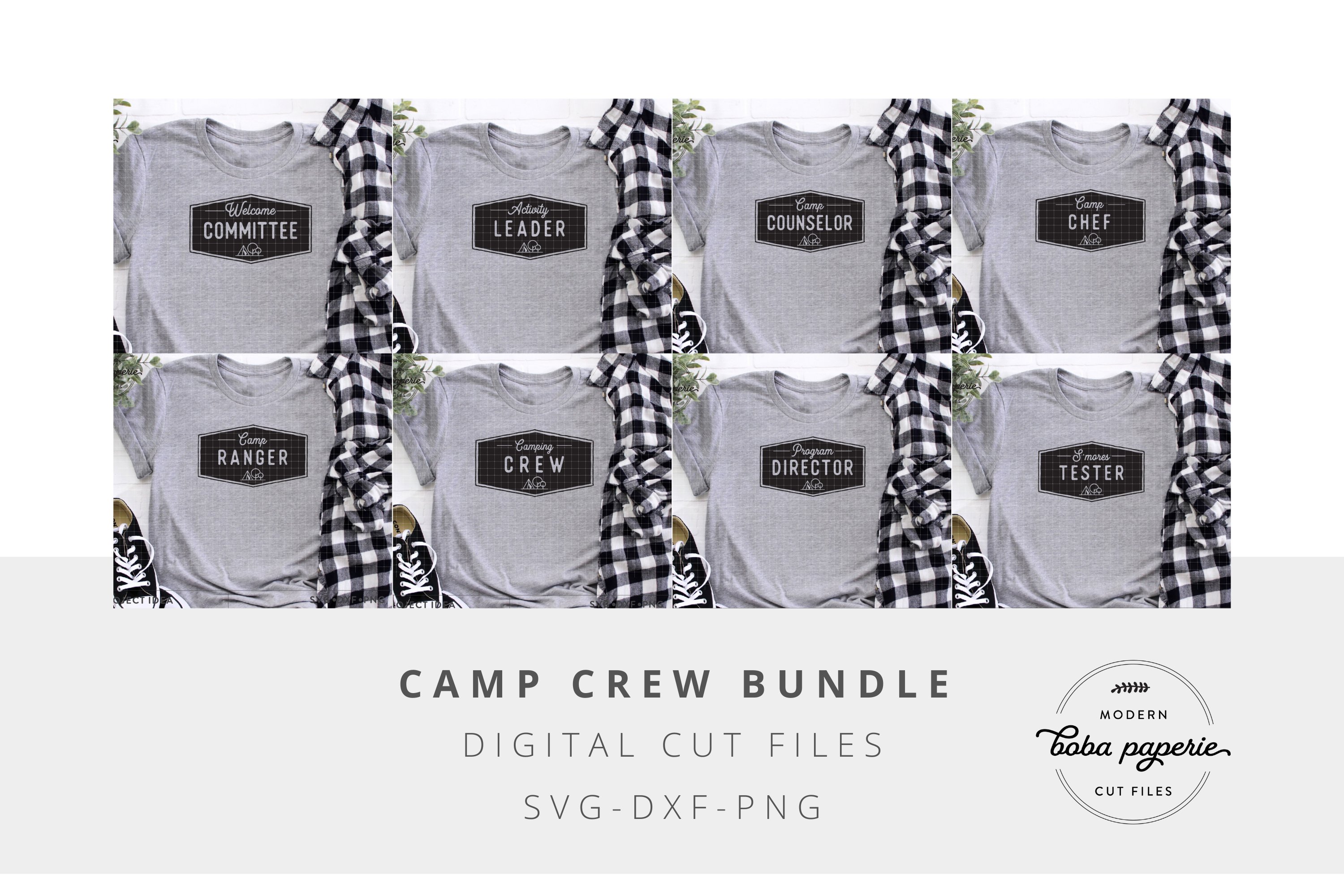 Camp Crew Bundle svg | Camp Director Shirt | Camp Crew Shirt