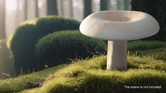 Edible Mushrooms Collection 3 3D Model Pack 3