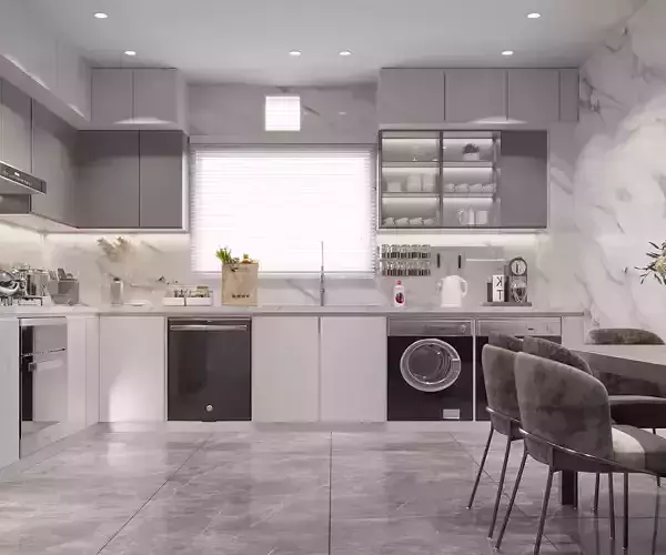Modern kitchen 3D model